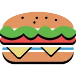Burger SVG Icon